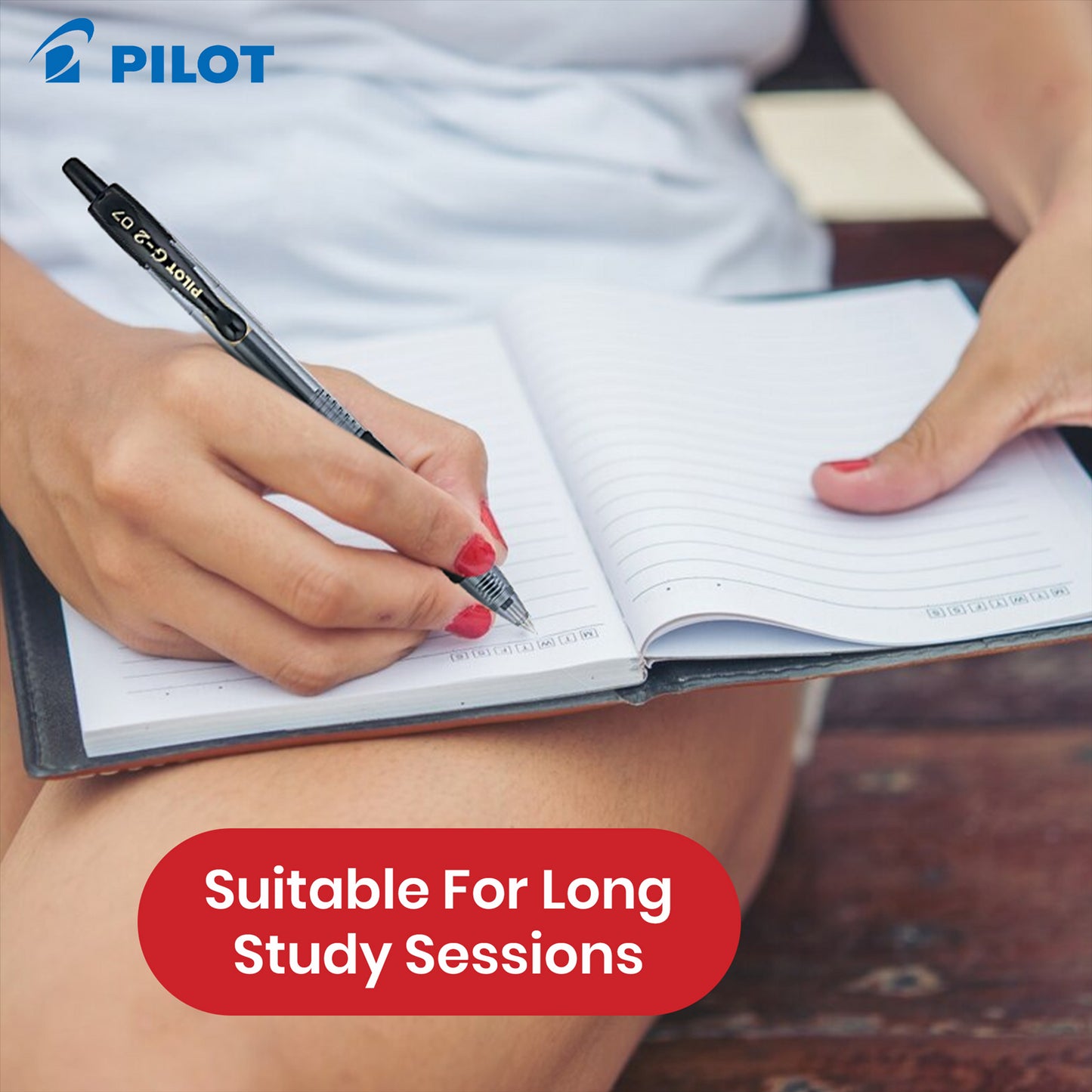 Pilot G2-07 Black Gel Ink Refill - 0.7mm Medium Ink Cartridge Replacement for Pens