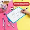 BIC Velleda 1721 Whiteboard Markers – 4+1 Pack, Assorted Colours, Smooth Writing