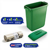 DURABIN 60L Green Bin Set & Green Lid and 25x 110L Recycled Bin Bags