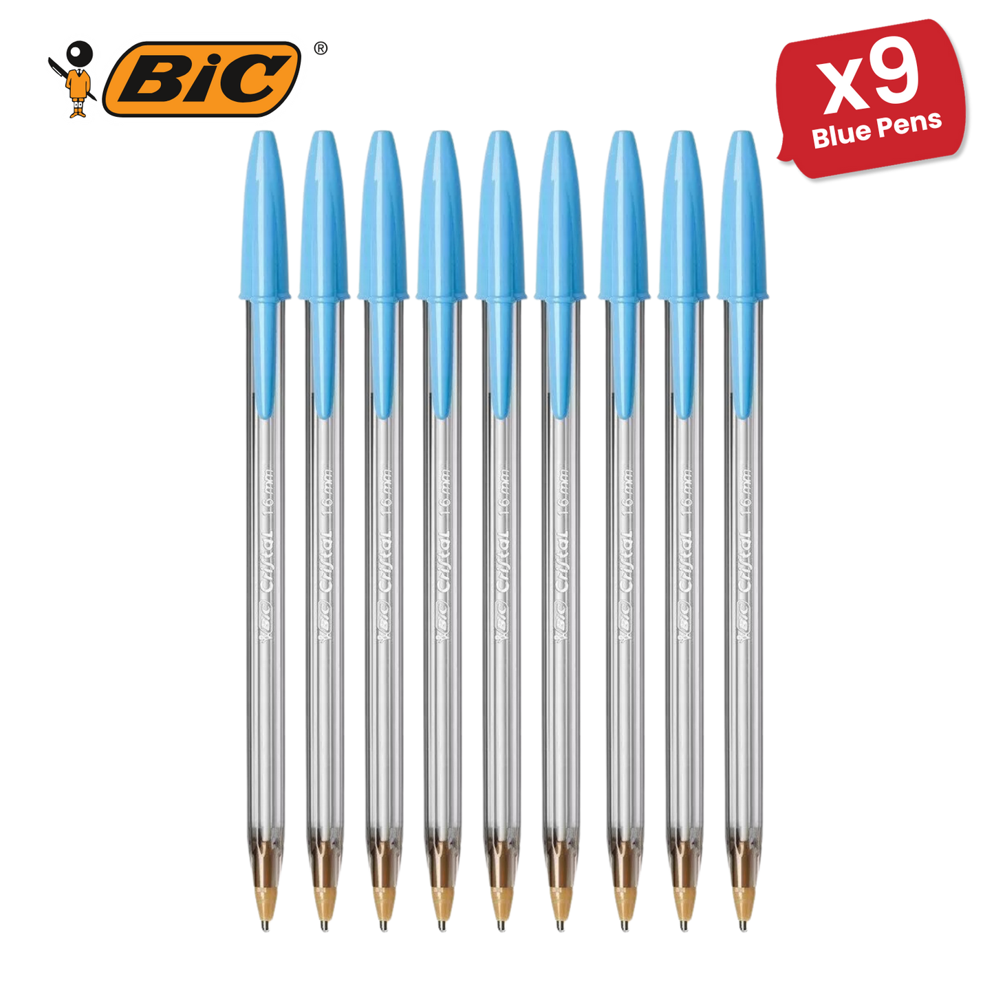 Bic Cristal Fun Ball Pen � Turquoise - Pack of 1