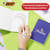 Bic My Message Dreamer Kit - Stationery Kit with 1 Ballpoint Pen 4 Colours