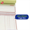 Pukka Pad Duplicate Invoice Book 5 Pack NCR Receipt Order Pad for Small Business
