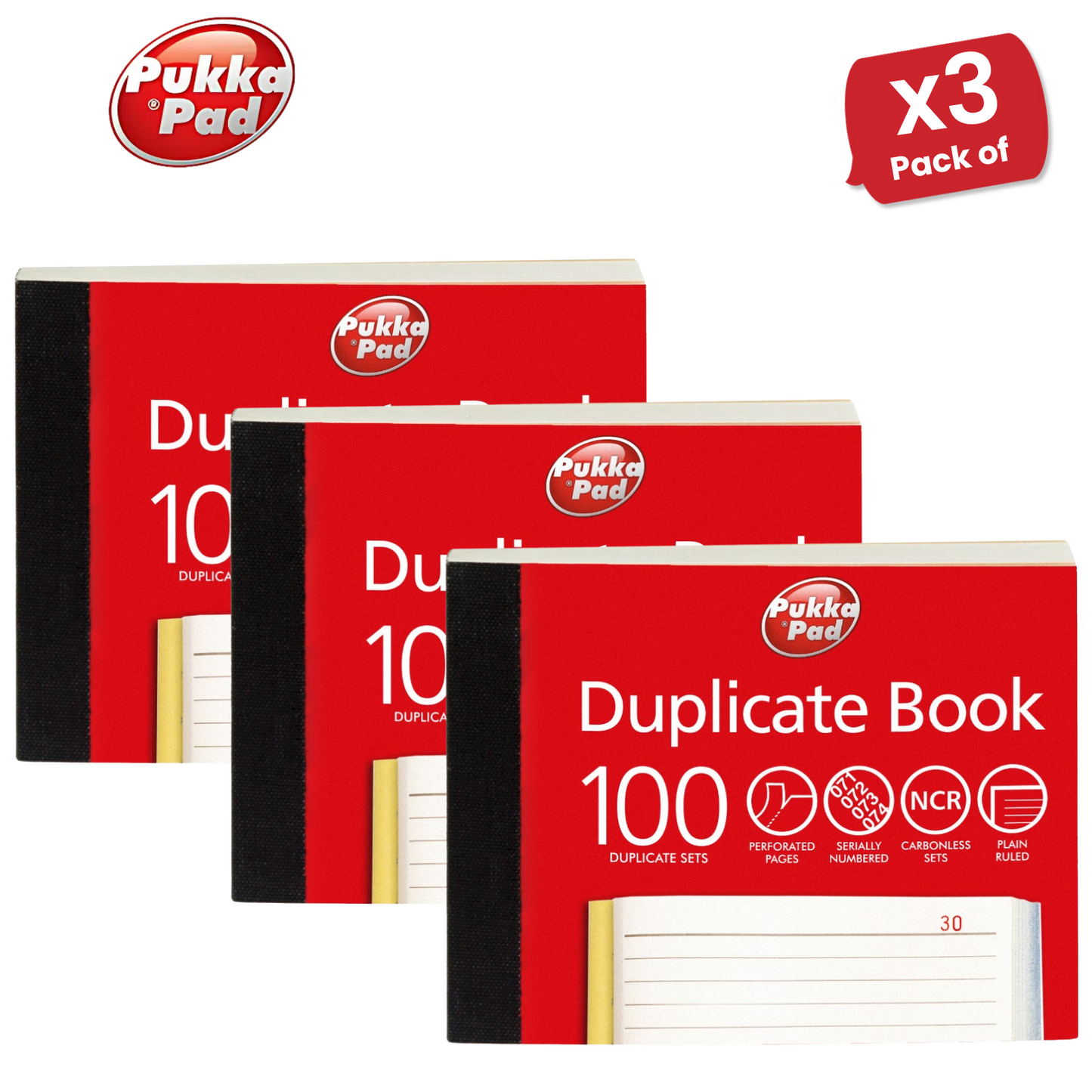 Pukka Pad Duplicate Invoice Book 105 x 130mm - Single