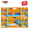 BIC Kids Evolution Triangle ECOlutions Colouring Pencils Assorted - Pack of 12