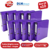 Pukka Brights Lever Arch Files - Purple - Box of 10 - Pack of 1 to 5