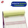 Pukka Pad Duplicate Invoice Book 5 Pack NCR Receipt Order Pad for Small Business