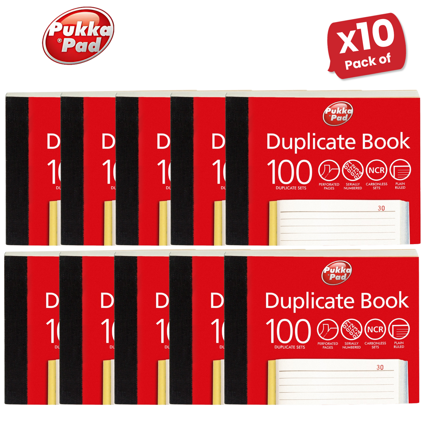Pukka Pad Duplicate Invoice Book 105 x 130mm - Single