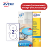 Avery J8676-100 Data Storage Labels, 200 Per Pack, 117 mm, Permanent - 1 to 5
