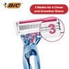 BIC Click 3 Soleil Sensitive Women's Razor Refills - 1 Handle + 4 Blades -1 to 5