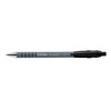PAPERMATE FLEXGRIP BALLPOINT PEN MEDIUM BLACK - PACK OF 12 X2