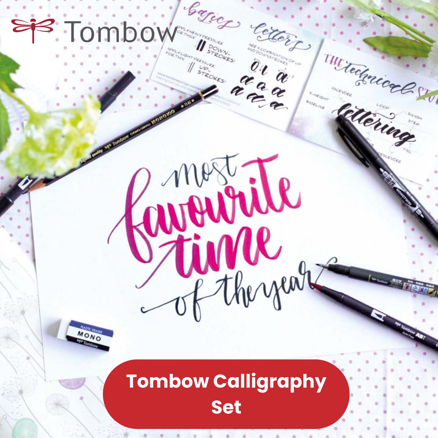 Tombow Beginners Hand Lettering Set