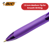 Bic 4-Colours Grip Fashion Ballpoint Pen 1.0mm - Pack of 1