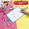 BIC Velleda Whiteboard Marker Pens Fine Tip - Assorted Colours, Classpack of 72