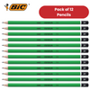 BIC Criterium 550 2H Hexagonal Pencils (Box of 12), black - Pack of 1 to 5