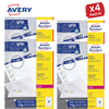 Avery L7160-250 Address Labels, 250 Sheets, 5250 Labels 63.5 x 38.1mm - 1 to 5