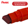 PENTEL N50XL PERMANENT MARKER RED - Single Pen