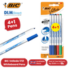 BIC Velleda 1721 Whiteboard Markers – 4+1 Pack, Assorted Colours, Smooth Writing