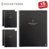 Rocketbook Fusion A4 Letter - Dotted Paper - Black