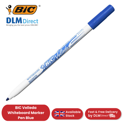 BIC Velleda 1721 Dry-Wipe Whiteboard Markers Blue - Single
