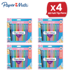 Paper Mate Flair Felt Tip Pens Candy Pop (12-Pack) - Vibrant Colors No-Bleed Ink