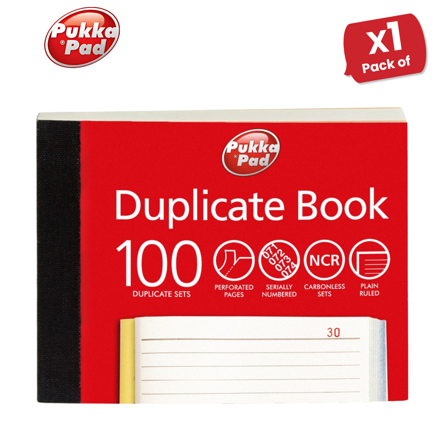 Pukka Pad Duplicate Invoice Book 105 x 130mm - Single