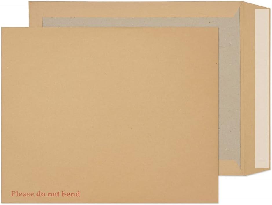 Blake Purely Packaging 394 x 318 mm Board Back Pocket Peel & Seal Envelopes (15935) Manilla - Pack of 125