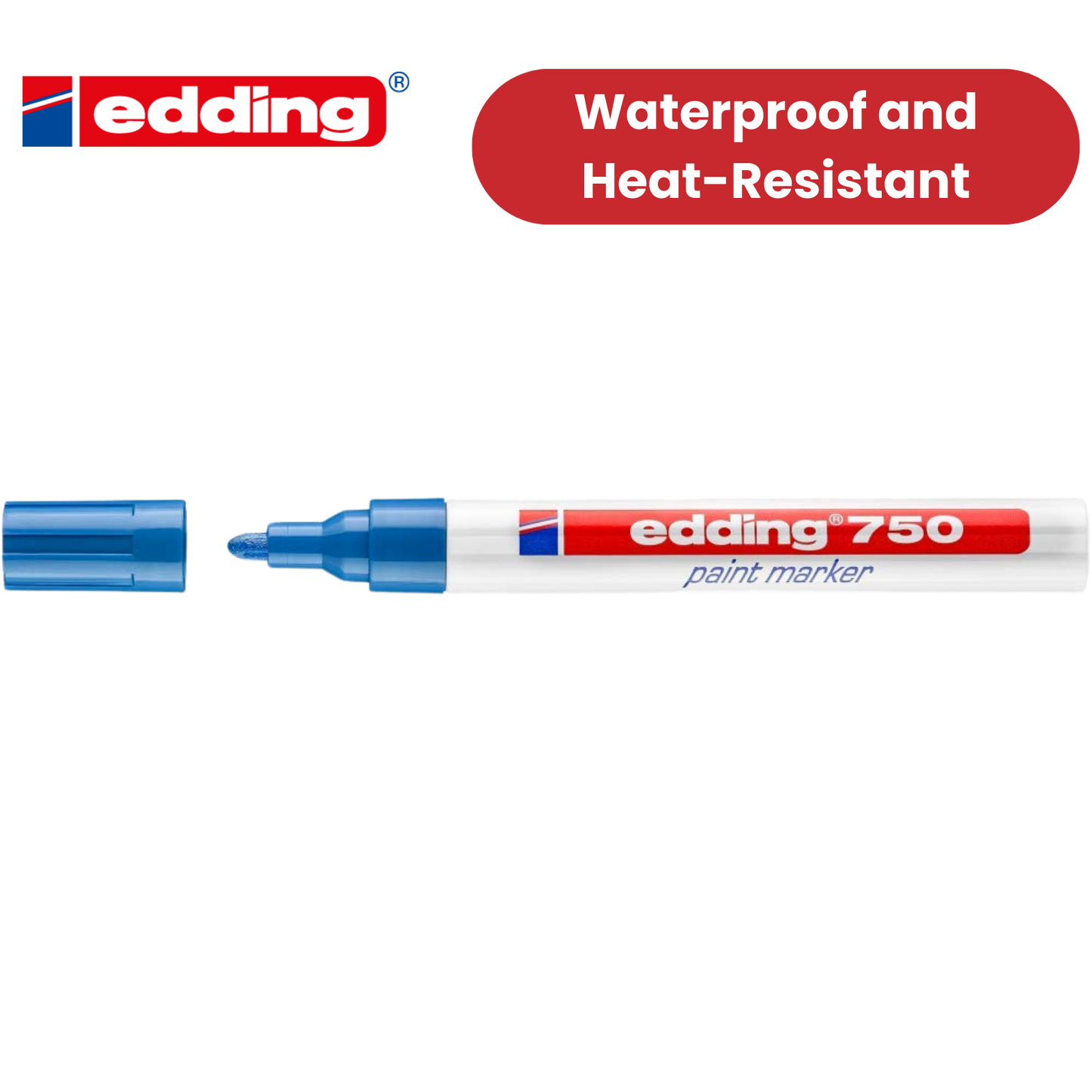 Edding Paintmarker Opaque Blue Single Pen