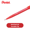 Pentel Sign Pen Red Markers - Smooth Fiber Tip for Writing, Drawing & Sketching