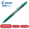 Pilot FriXion Clicker Erasable Gel Rollerball Multiple Pens 0.7mm Tip Line Green