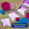 On The Wall Happy Birthday Pink Bunting - 4 Metres