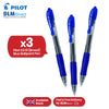 Pilot G2 10 Broad Blue Ballpoint - Retractable Pen, 0.6mm Refillable Biro for Kids