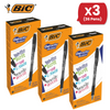 BIC Gel-Ocity Illusion 0.7mm Erasable Gel Pens Black - Pack of 12 Refillable
