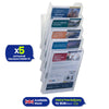 Large COMBIBOXX A4 Literature Holder Wall-Mounted or Tabletop Durable