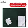 Durable Black Desk Mat - PVC Non Slip Desk Cover, Transparent Overlay Laptop Mat for Office & School