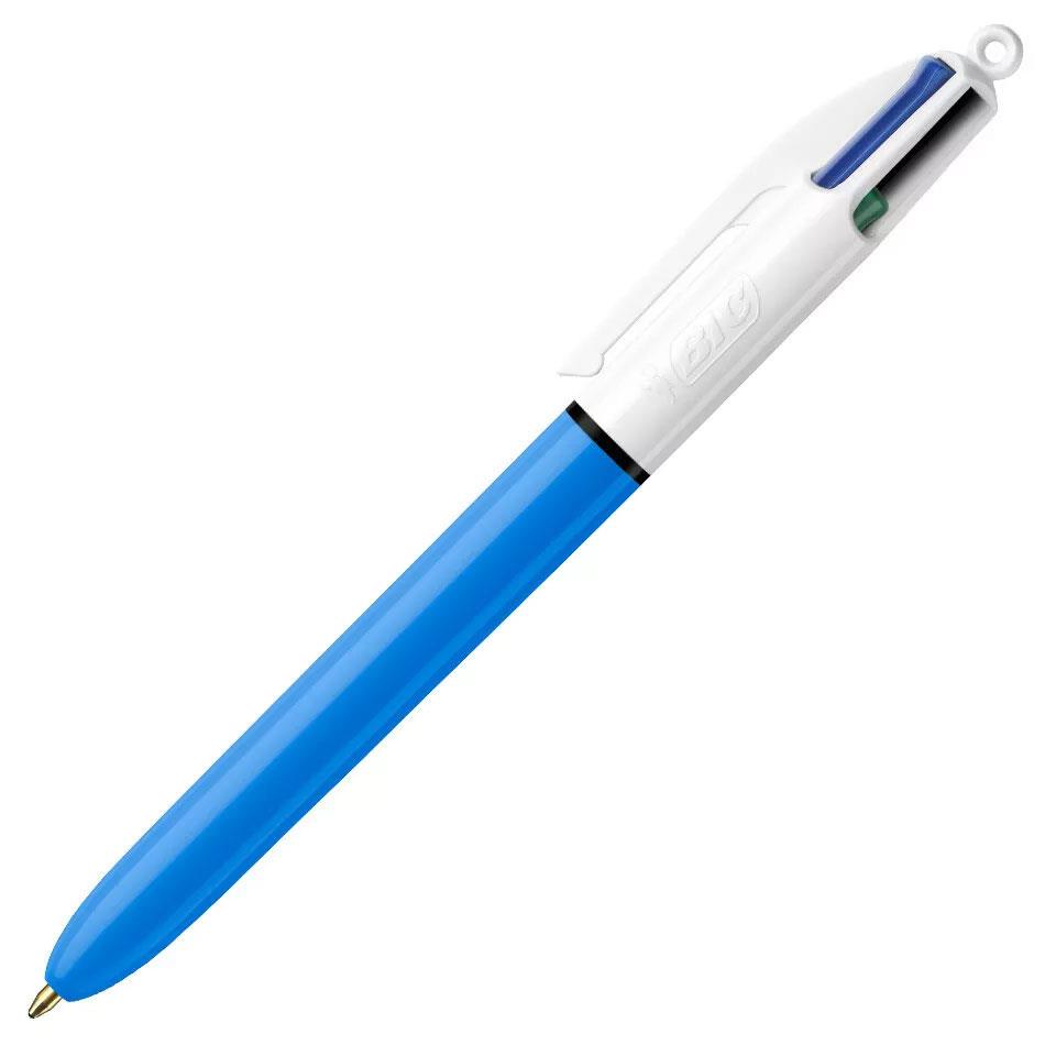 BIC 4 Colours Original Pens - Variety Pack of 3 - Includes Original, Grip and Pro