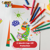 BIC Kids Visacolor XL ECOlutions Colouring Pens Assorted - Pack of 12 - 1 to 5 Packs