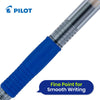 Pilot G-207 Retractable Gel Rollerball Medium Value Pack Blue (Pack of 6)