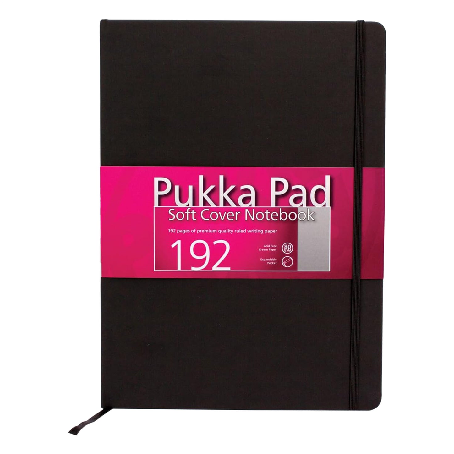 Pukka Pad A4 Notebook – 192 Pages Inside Pocket Journal, Single Writing Book For Office Workers