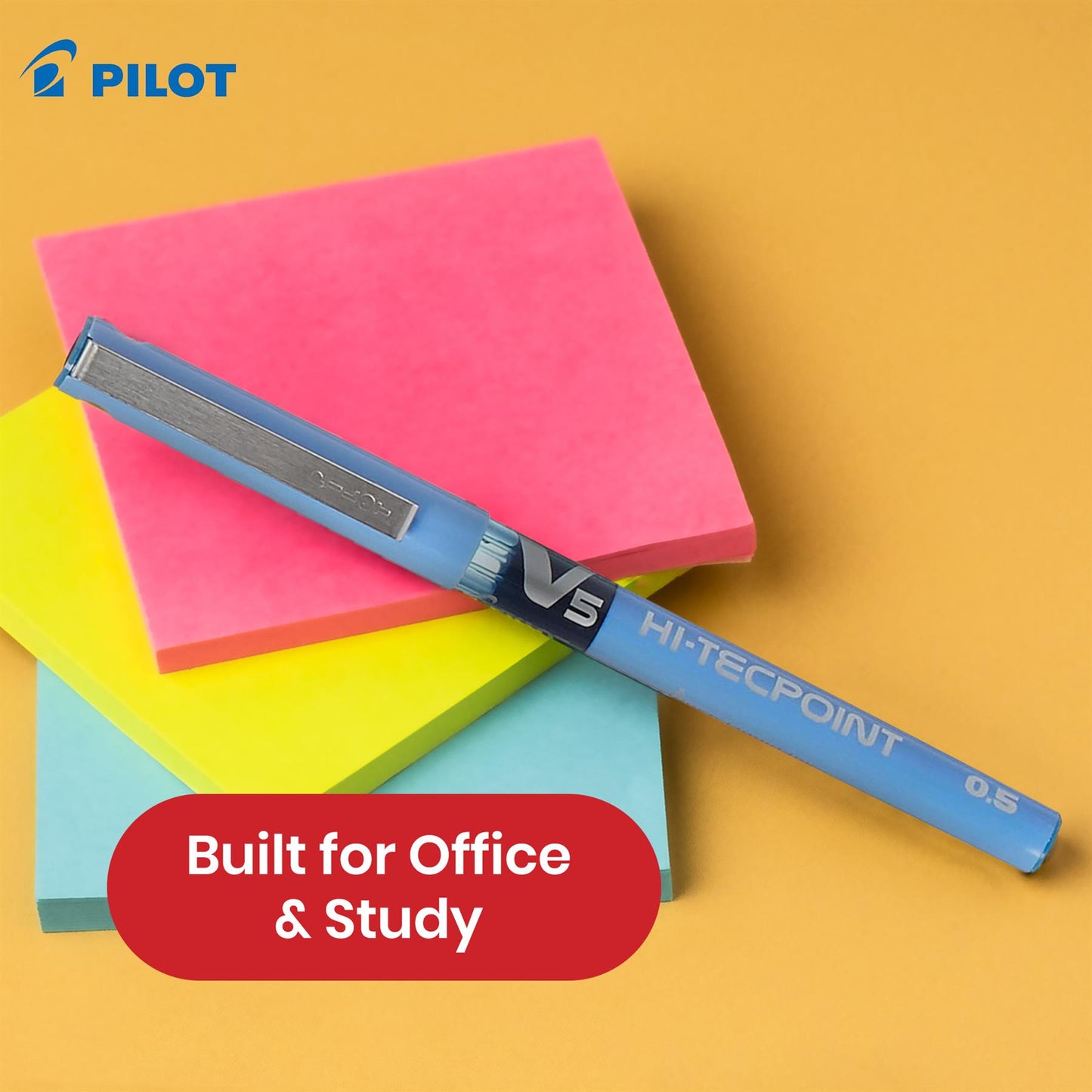 Pilot V5 Liquid Ink Rollerball Fine Value Pack Blue Single Pen - 1 to 36 Packs