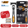 BIC Hybrid 5 Flex - 1 Handle + 2 Blades