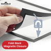 Durable Magnetic Frame 2 Pcs Metal Display Holders, Green A3 Wall Mount Holders for Posters