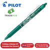 Pilot FriXion Clicker Erasable Gel Rollerball Multiple Pens 0.7mm Tip Line Green