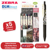 Zebra Sarasa Clip 0.5mm Gel Pens - Calming Moment Limited Edition - Set of 5