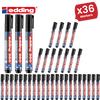 EDDING 360 BULLET TIP BLACK WHITEBOARD MARKERS - Single