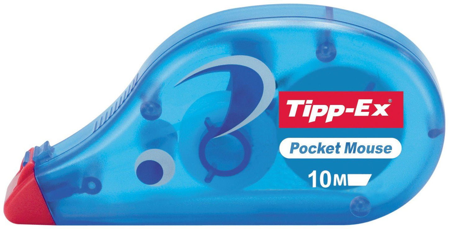 Tipp-Ex Pocket Mouse Correction Tape Roller 5mm x 6m - Pack of 1 - 1 to 30 Packs