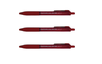 Paper Mate InkJoy 300 Retractable 0.7mm Red - Pack of 3