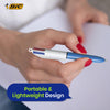 BIC 4-Color Mini Ball Pens Medium Tip Biros 2 Pack School Office
