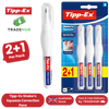 Tipp-Ex Correction Pen 8ml - Quick-Drying, Precise Error Correction, Pack of 3