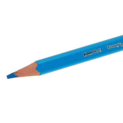 BIC Kids Evolution Triangle Coloured Pencils, Colouring Pencils, 12 Pack