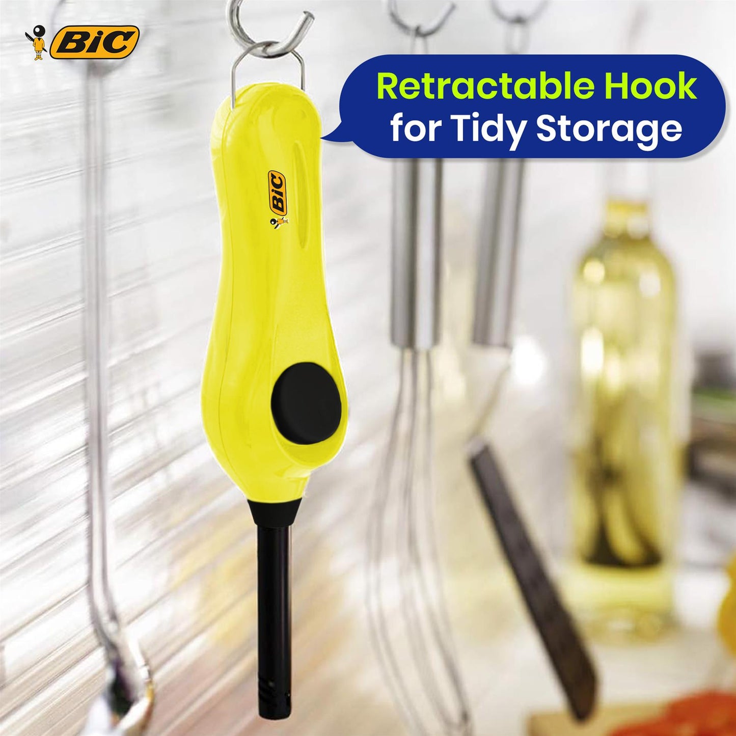 BIC Mega Standard Utility Lighter Design Variation